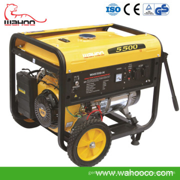 3kw CE portátil gasolina / gerador de energia a gasolina para uso doméstico (WH5500)